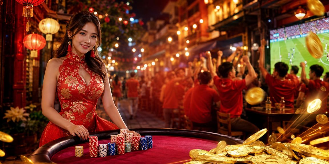Không khí giải trí casino đêm Hà Nội – lồng đèn rực rỡ tại 851
